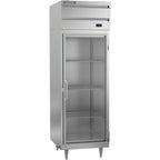 Thumbnail image #1 for Beverage Air P Series PR1HC-1BG One-Section Glass Door Reach-In Refrigerator, 21.01 Cu. Ft., Top-Mount Self-Contained, Stainless Steel