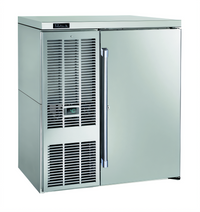 Perlick BBSN32 1-Door Narrow Back Bar Refrigerator Cabinet, 6.0 Cu. Ft., Self-Contained