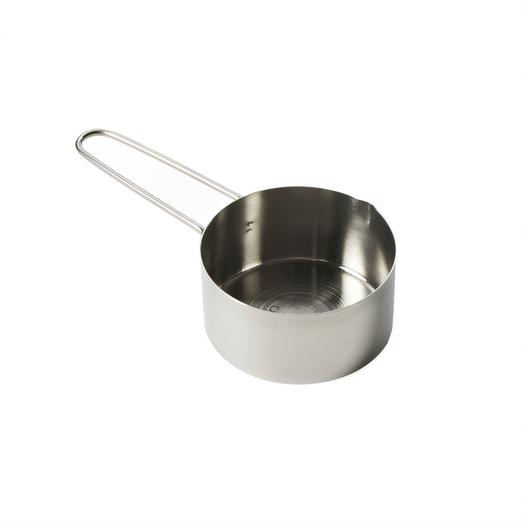 Product image #2 for American Metalcraft 3/4 Cup Short-Handled Wire Loop Measuring Cup, Stainless Steel