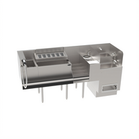 Krowne Taffer Underbar Beverage Command Station with 10-Circuit Cold Plate, Hybrid Sink, and Speedrail - 70 Inch