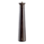 Thumbnail image #1 for Omcan USA TRE SPADE 43692 Pepper Mill, 11.81" Tall, Tempered Steel Conic Mechanism, PEFC-Certified Beech Wood, Dark Finish