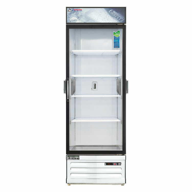 Product image #1 for Everest Refrigeration EMGR24C Chromatography Reach-In Glass Door Refrigerator, 1 Section, 25 Cu. Ft., Self-Contained Bottom Mount