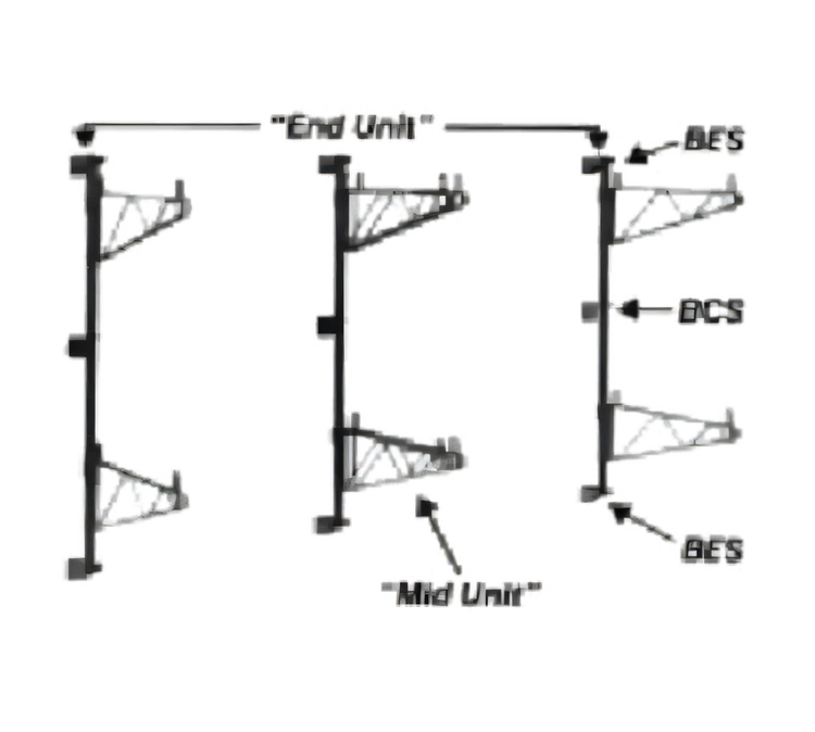 Product image #1 for Metro SBCS Super Erecta Shelf Brackets & Supports