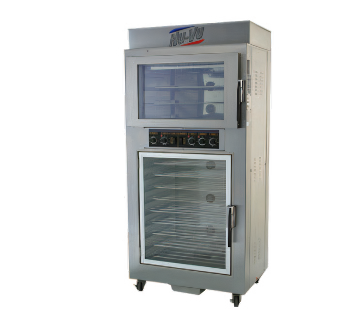 Product image #1 for Nu-Vu QB-3/9 Electric Single Deck Floor Oven/Proofer Combination, 3-Pan Oven / 9-Pan Proofer
