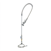 T&S Brass B-0173 Deck-Mount Single-Hole Pre-Rinse Unit with 24
