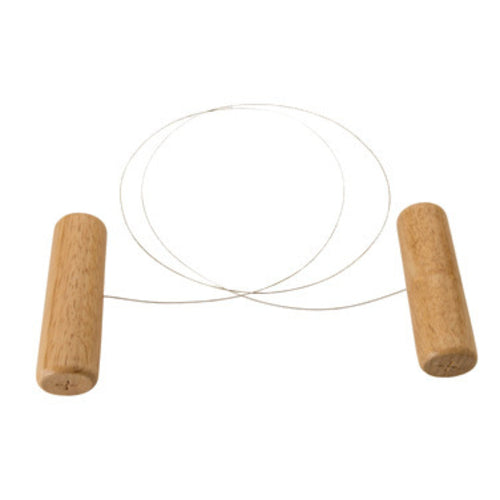 Product image #1 for Winco 44-Inch Handheld Cheese Slicer with Wood Handles and 18/8 Stainless Steel Wire