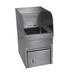 Thumbnail image #1 for BK Resources Wall-Mount Hand Sink with Integrated Towel Dispenser, Side Splashes, and 9 x 9 x 5 Bowl