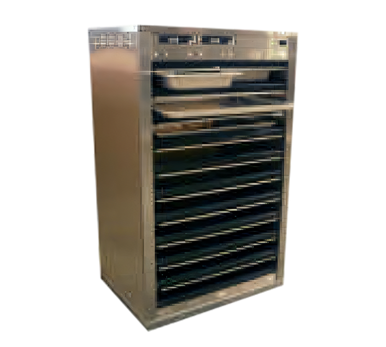 Product image #1 for Carter-Hoffmann DF2620-4 Half-Size Door-Free Heated Pass-Through Holding Cabinet with 4 Shelves