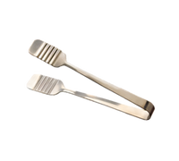 American Metalcraft 9-1/2-Inch Heavy-Duty Stainless Steel Pastry/Meat Tongs
