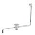 Thumbnail image #1 for T&S Brass Twist Handle Waste Valve with Overflow Assembly for 3-1/2 Inch Sink Opening, 2 Inch Drain Outlet