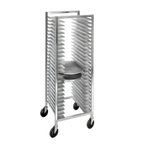 Thumbnail image #1 for Channel Manufacturing PR-24 Half-Size Aluminum Pizza Pan Rack, End-Load, 24-Pan Capacity, 2-Inch Spacing, Aluminum Top