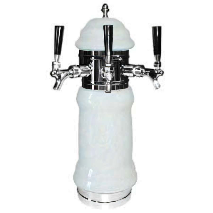 Product image #1 for Micro Matic Rembrandt Ceramic Countertop Air-Cooled 3-Faucet Draft Beer Tower