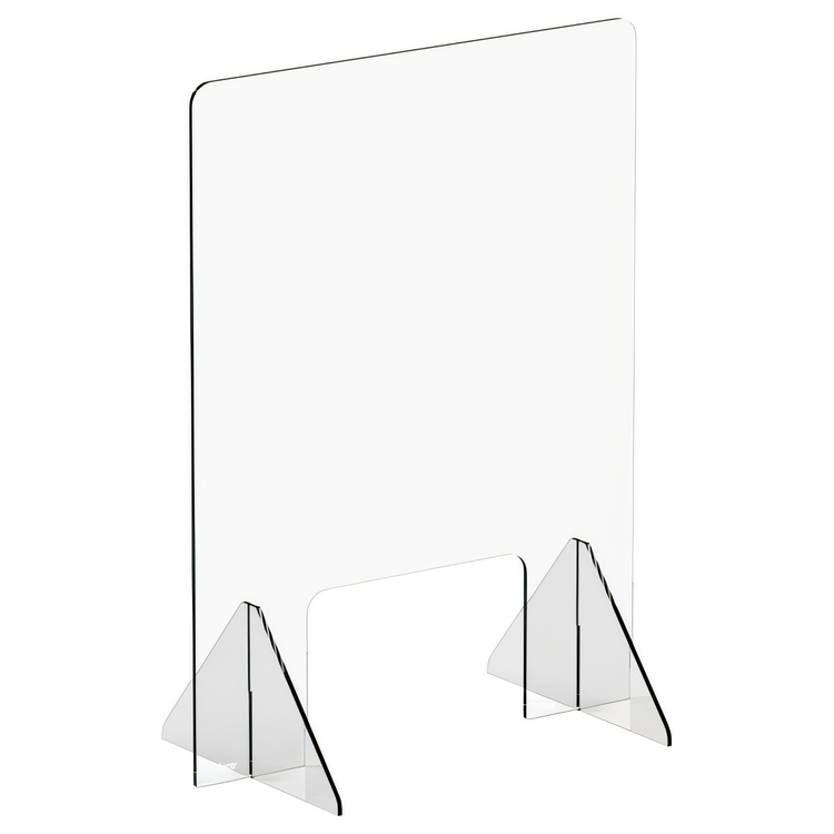 Product image #1 for Winco ACSS-2432W Countertop Sneeze Guards