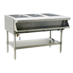 Thumbnail image #1 for Eagle Group SHT2-120 2-Well Sealed Well Electric Hot Food Table, Open Shelf Base, 33-Inch, Wet/Dry, 120V