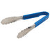 Thumbnail image #1 for Winco Prime 9-Inch Blue Silicone Handle Utility Tongs, Stainless Steel