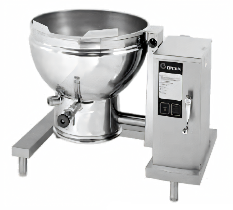 Product image #1 for Groen Low-Height Electric Tilting Steam Kettle, 40 Gallon, 2/3 Jacket