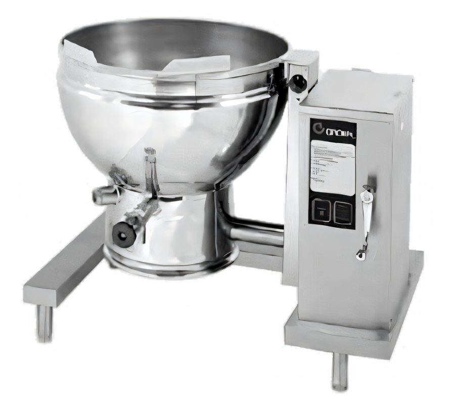 Product image #1 for Groen Low-Height Electric Tilting Steam Kettle, 40 Gallon, 2/3 Jacket