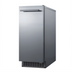 Thumbnail image #1 for Summit Commercial 15-Inch Undercounter Ice Maker with Bin, 47 lb. Daily Production, Stainless Steel