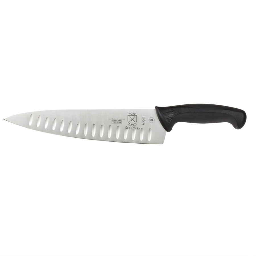 Product image #1 for Mercer Culinary Millennia 10-Inch Granton Edge Stamped Chef's Knife