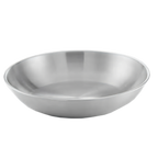 Thumbnail image #1 for American Metalcraft SSEA12 Round Stainless Steel Seafood Tray, 118 oz, 12-1/2 in Diameter, Smooth Rolled Edge Case of 24