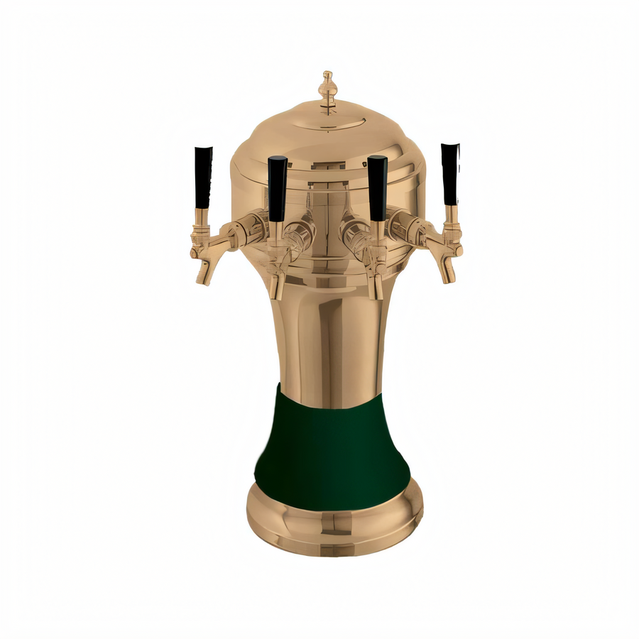 Product image #1 for Roma 5-Faucet Glycol-Cooled Countertop Draft Beer Tower