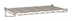 Thumbnail image #1 for Metro SmartWall Life 24 Inch x 12 Inch Flat Grid Wall-Mounted Shelf, Type 304 Stainless Steel