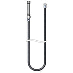 Thumbnail image #1 for T&S Brass B-0068-H-SWV Pre-Rinse Flexible Stainless Steel Replacement Hose, 68 15/16-Inch, Gray Handle, Swivel