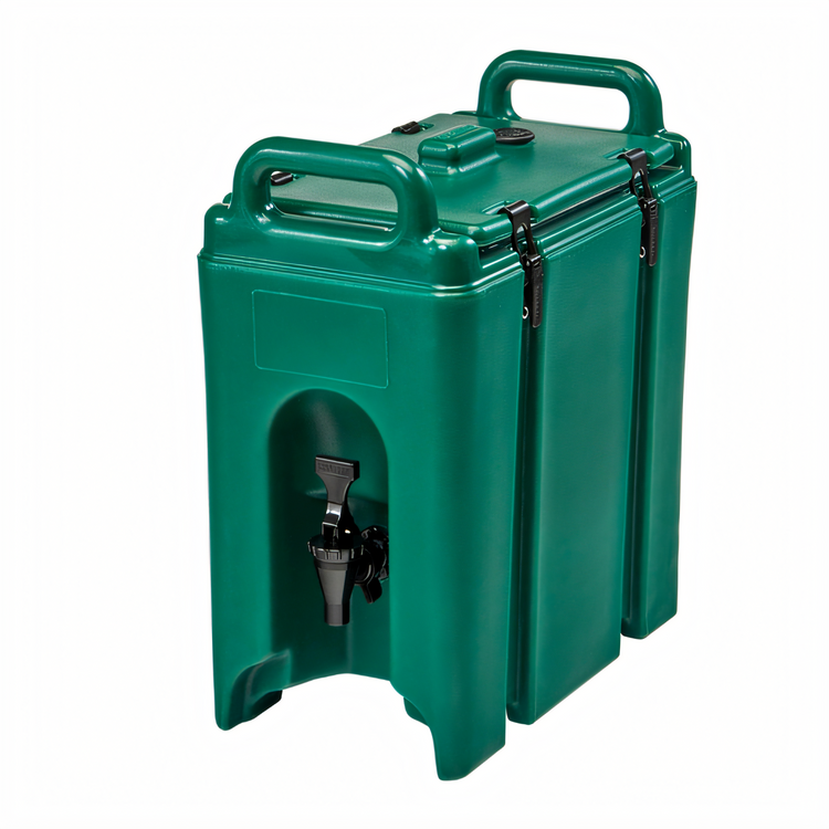 Product image #1 for Cambro Camtainer 2-1/2 Gallon Insulated Beverage Carrier, Kentucky Green