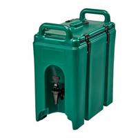 Cambro Camtainer 2-1/2 Gallon Insulated Beverage Carrier, Kentucky Green