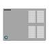 Thumbnail image #1 for Hoshizaki Stainless Steel Tamper Proof Front Panel Kit for 48-Inch Air-Cooled Cuber Ice Machines