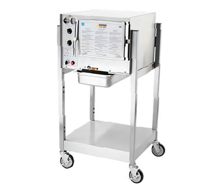 Product image #1 for AccuTemp Steam'N'Hold Boilerless Convection Steamer with Stand and Casters, 3-Pan, Electric, 208V