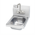 Thumbnail image #1 for Krowne Wall-Mount Stainless Steel Hand Sink with Electronic Faucet, 9 x 11 x 5-Inch Bowl