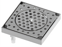 Eagle Spec-Bar Stainless Steel Bar Top Glass Rinser