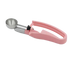 Thumbnail image #1 for Vollrath Standard Length #60 Stainless Steel Squeeze Disher, 0.54 oz, Pink Ergonomic Handle