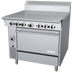 Thumbnail image #1 for Garland Cuisine Series 36-Inch Natural Gas Heavy-Duty Range with 2 Front-Fired Hot Tops and Standard Oven