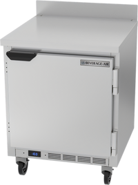 Beverage-Air WTF27HC Shallow Depth One-Section Worktop Freezer with Solid Door, 27-Inch Wide