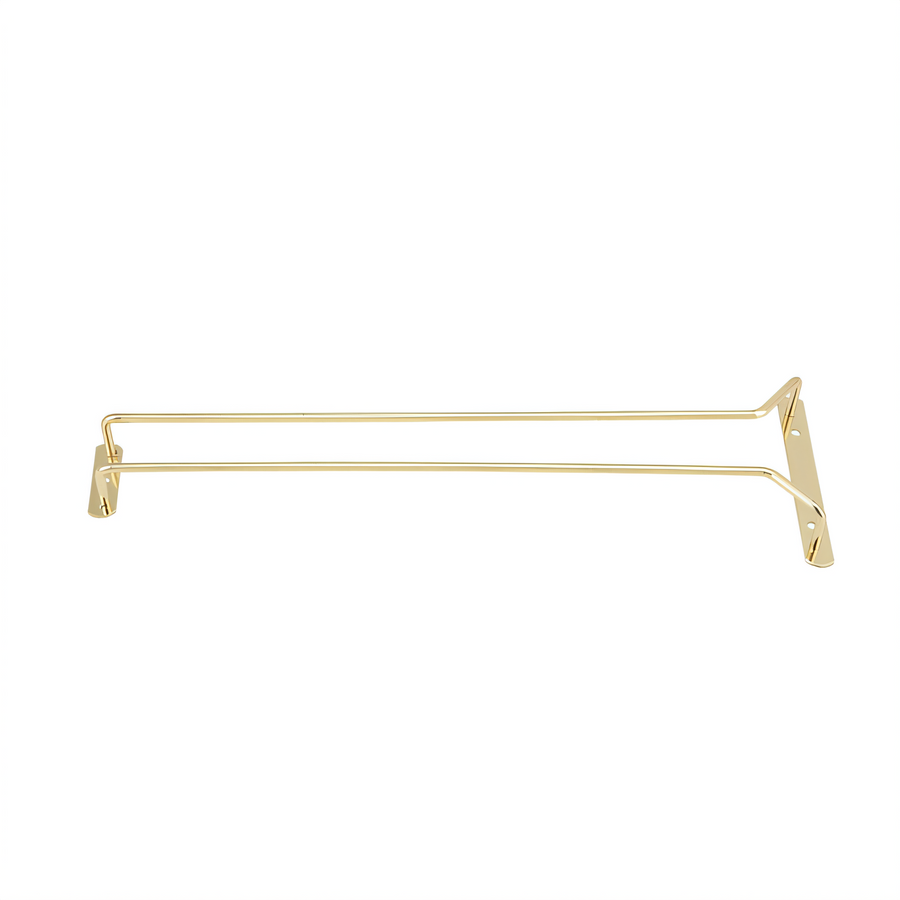 Product image #1 for Winco 16-Inch Ceiling-Mounted Brass-Plated Wire Glass Hanger