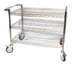 Thumbnail image #1 for Somerset Heavy-Duty Stainless Steel Utility Table with 3 Mesh Shelves for CDR-600F