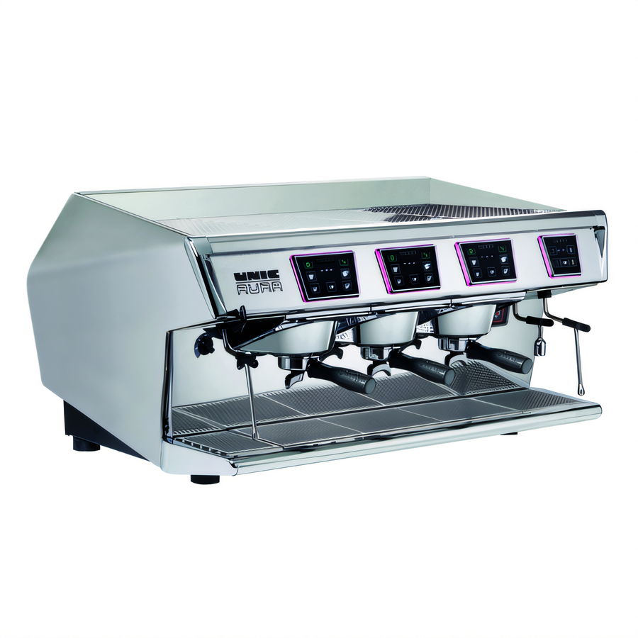 Product image #1 for UNIC Aura3 3-Group Automatic Espresso Machine with 15.6 Liter Steam Boiler