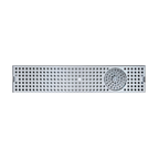 Thumbnail image #1 for Micro Matic USA DP-120D-30GR 30-Inch Surface-Mount Stainless Steel Drip Tray Trough with Integral Glass Rinser