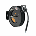 Thumbnail image #1 for Equip Open Epoxy Coated Steel Retractable Hose Reel System with 3/8-Inch x 25-Foot Hose
