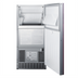 Thumbnail image #1 for Summit Commercial 15-Inch Undercounter Clear Gourmet Dice Ice Maker with 26 lb Bin