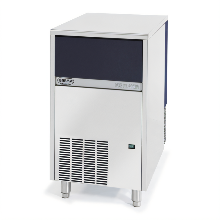 Product image #1 for Brema GB903AHC Undercounter Flake Ice Maker with Bin, Air-Cooled, 253 lb/Day, 66 lb Storage