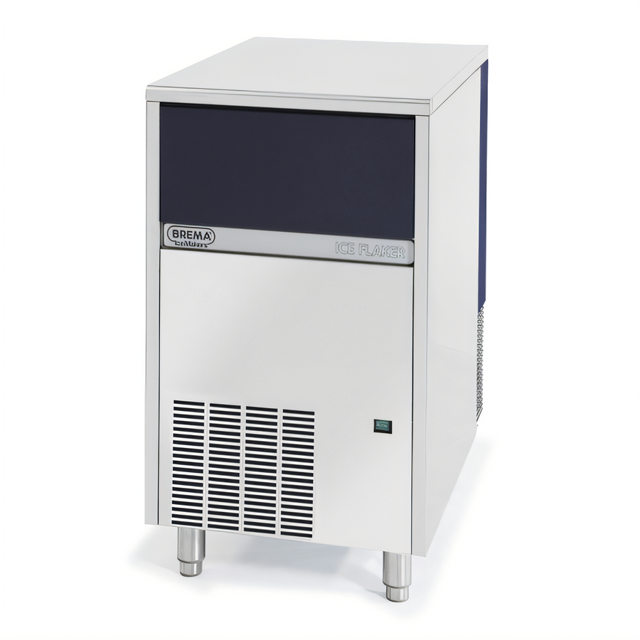 Product image #1 for Brema GB903AHC Undercounter Flake Ice Maker with Bin, Air-Cooled, 253 lb/Day, 66 lb Storage