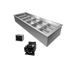 Thumbnail image #1 for Hatco CWBR-6 Top-Mount Drop-In Refrigerated Well for 6 Full-Size Pans, Remote Refrigeration
