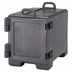 Thumbnail image #1 for Cambro Stackable Insulated Combo Carrier for Half-Size Sheet Pans, Trays, and Food Pans, Charcoal Gray