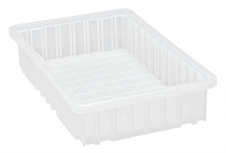 Product image #1 for Quantum Clear Dividable Grid Food Box, 16-1/2 x 10-7/8 x 3-1/2 Inch