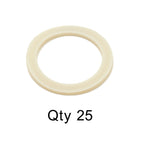 Thumbnail image #1 for T&S Brass Eterna 002601-45M25 Replacement Cartridge Faucet Top Gaskets, 25 per Bag Case of 86