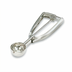 Thumbnail image #1 for Vollrath Size 50 Round Bowl Stainless Steel Disher with Universal Squeeze Handle, 5/8 oz.
