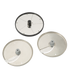 Thumbnail image #1 for Dito Sama 175 mm Food Processor Disc Set, 2 mm and 5 mm Slicers, 3 mm Grater